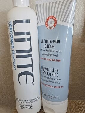 Unite 7 Second Shampoo And First Aid Ultra Repair Cream